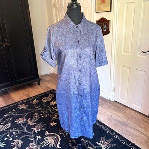 Theory Denim Chambray Dress